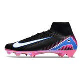 Nike Air Zoom Mercurial Superfly 10 Elite FG Black and Pink Football Boots